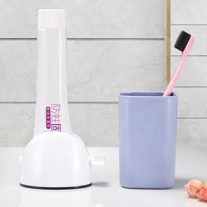 Bathroom Decoration Accessories Toothpaste Tube Squeezer Squeezer Toothpaste Easy Portable Plastic Dispenser