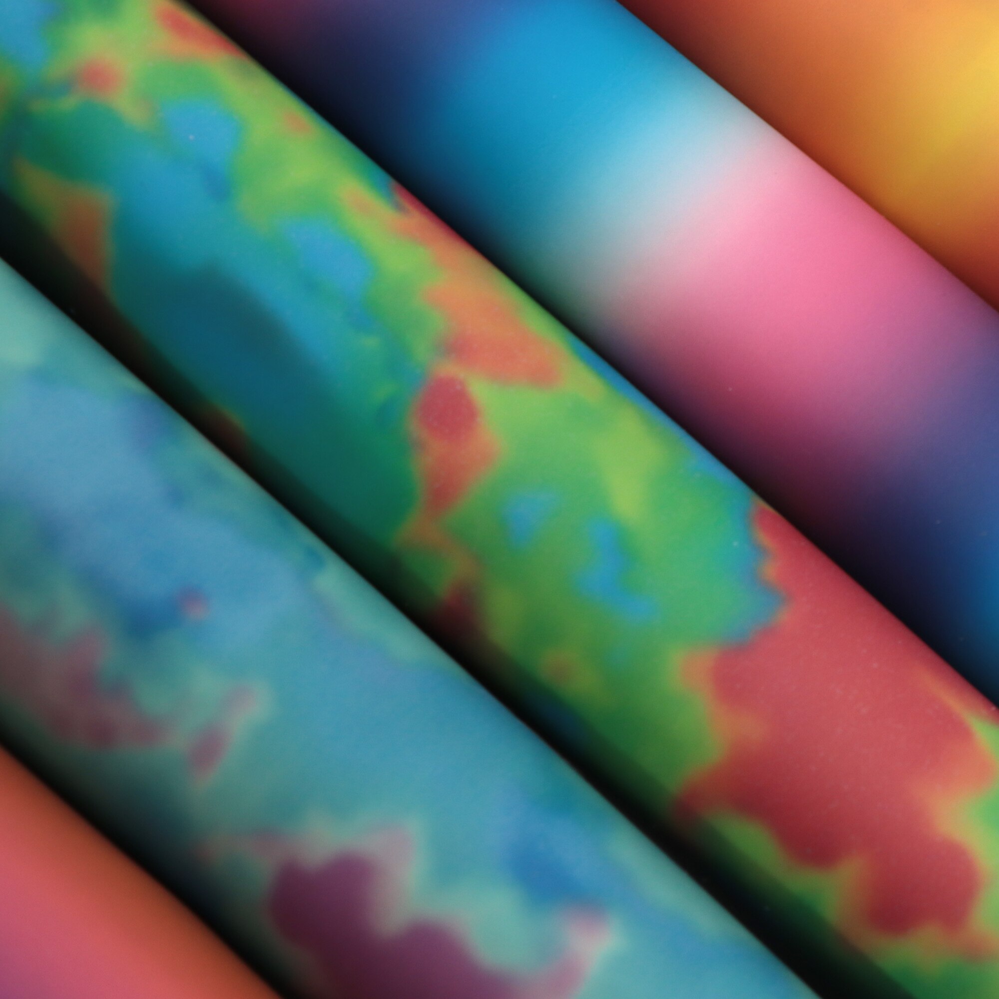 20*33cm Tie-dye Temperature Sensing Faux Leather Sheet Vinyl Leatherette Clothing Upholstery DIY Earring Accessories ,1Yc14044