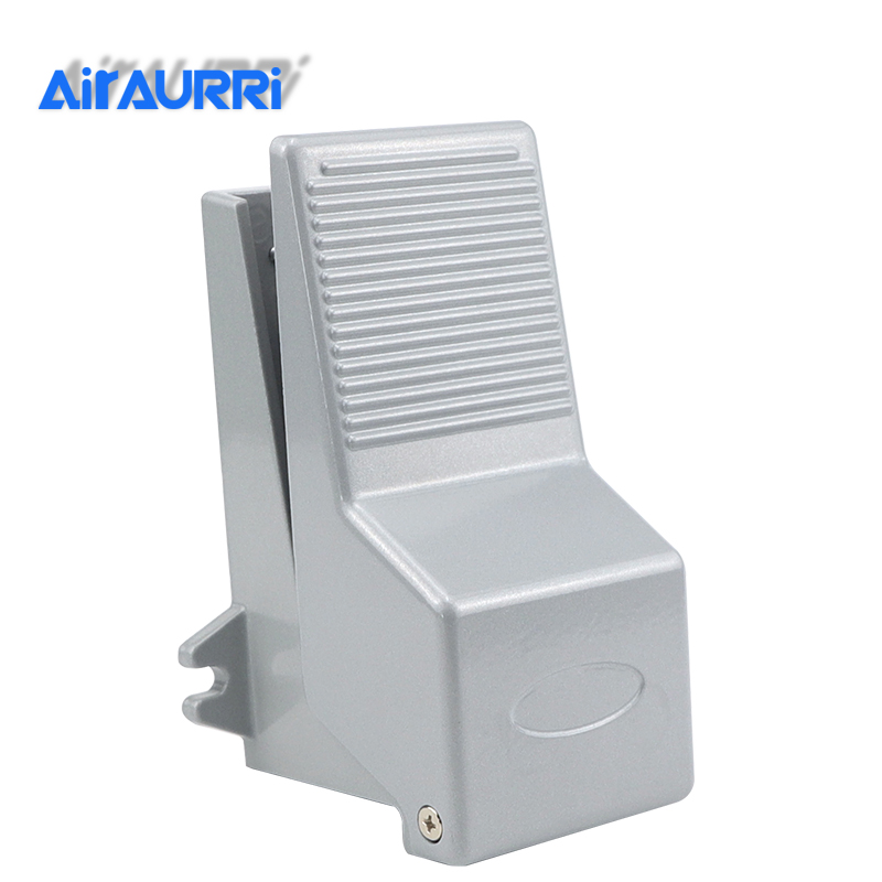4F210-08 Reset Foot Operated 5 Way 2 Position 1/4 Pneumatic Foot Pedal Valve Foot Air Pedal Valve Control
