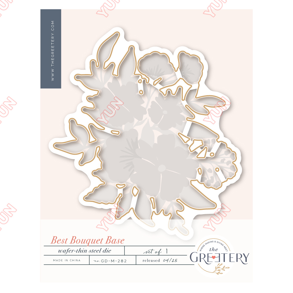 Gratulationsmalsstempler stencil drømme og planer sløjfe bogmærke stjernestemplet buket sødeste rammer gør-det-selv scrapbooking kort lav: Mørkegrå