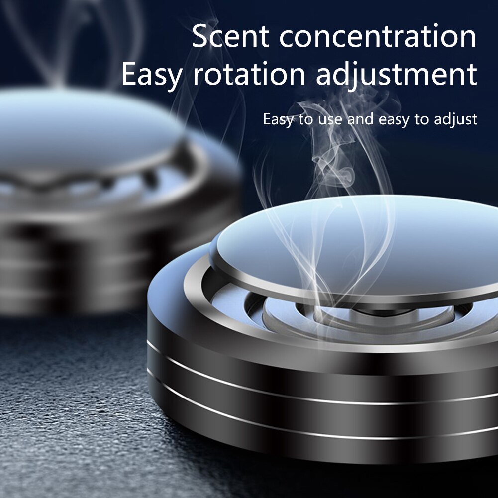 Désodorisant de voiture en alliage d'aluminium, accessoires de parfum d'intérieur, sortie de parfum pour voiture, distributeur de parfum