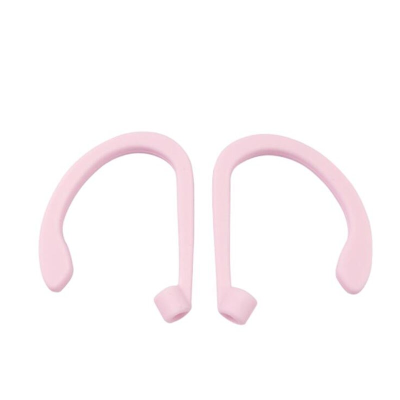 Antypoślizgowy uchwyt stojak na słuchawki pasek na Apple iphone XS Max X XR Airpods 2/3 Pro bezprzewodowy uchwyt na słuchawki zaczep na ucho zaczep na ucho: BRĄZOWA
