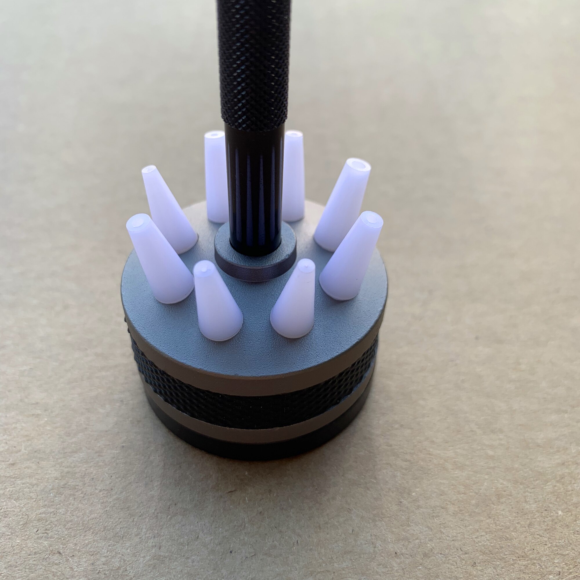 Stijl horloge wijzers montage gereedschapset 8 plastic maten voor het installeren van horlogewijzers gereedschap voor horlogemakers