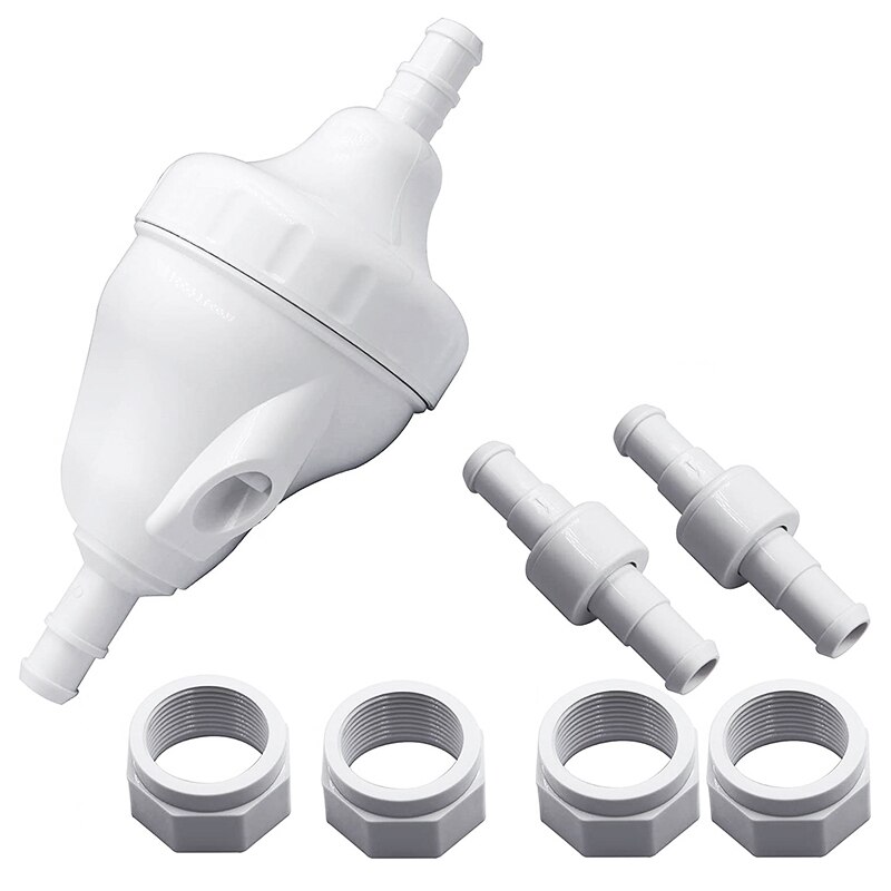 -G52 Polaris Backup Valve Replacement&amp;D20 Hose Swivel&amp;D15 Feed Hose Nut For Polaris 280 380 180 3900 Pool Cleaner Parts: Default Title