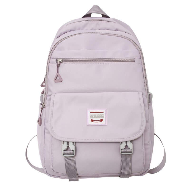 Dcimor Waterdichte Nylon Rugzak Mode Grote Capaciteit Reistas Voor Mannen Cool Rugzakken Vrouwen Schooltas Boek: purple