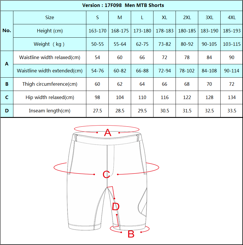 Darevie Mtb Fietsbroek Mannen Mtb Shorts Fietsen Shorts Mountain Downhill Ademende Quick Dry Bike Shorts Met Zakken