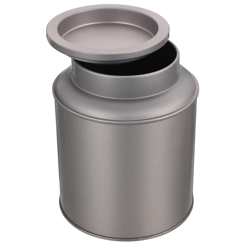 Tarro de hojalata para almacenamiento de té, recipiente grueso a prueba de humedad, de Metal, 1 unidad
