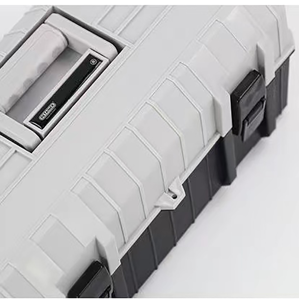 Draagbare Gereedschapskist Plastic Hardware Toolbox Huishoudelijke Kleine Formaat Multifunctionele Onderhoud Toolbox Auto Opbergdoos Anti-Val Doos