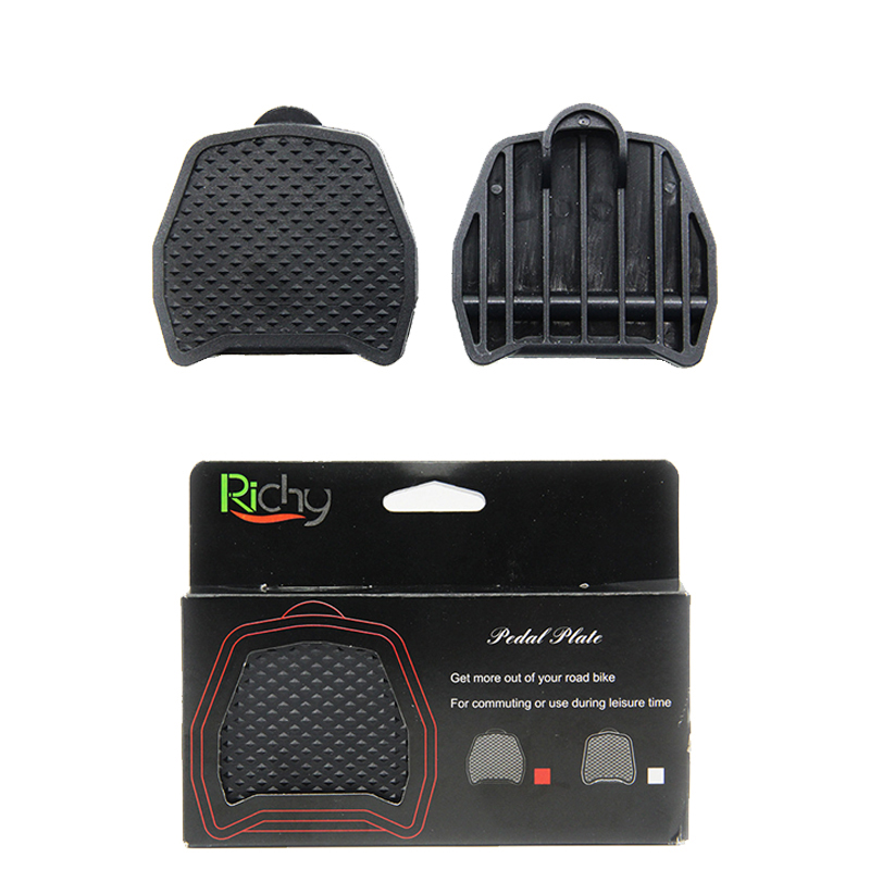 1 paar Fahrrad Pedale Adapter Rennrad Pedal Plattform Adapter passen für SPD suchen KEO System Adapter Konverter Radfahren Teile: Licht Grau