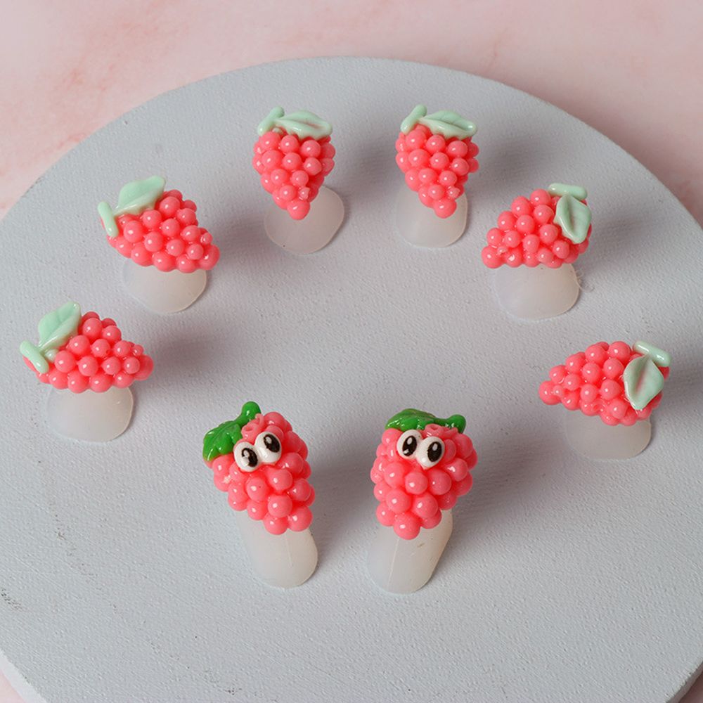 Separador de dedos de silicona suave para manicura y pedicura, separador de dedos de los pies, herramienta para el cuidado de las uñas, soporte de margaritas, accesorios, 8 unids/lote: 5