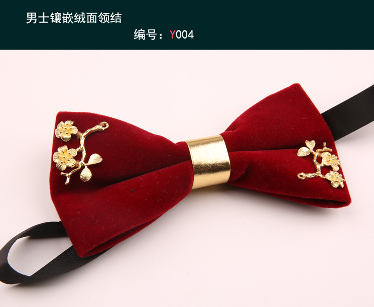 Mens Polyester Banquent Strikjes Voor Vrouwen Handgemaakte Formele Kleding Strikjes Business Volwassen Bowknots Gravatas Smokingvlinderdas: 004