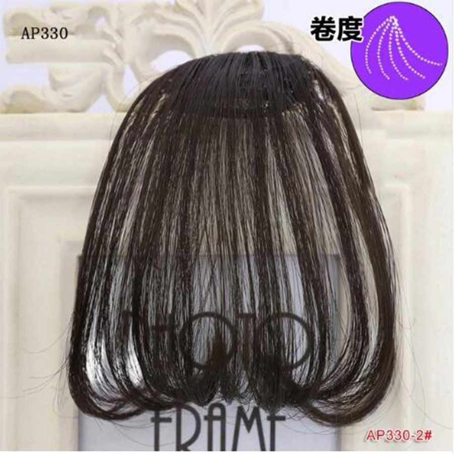 WEILAI Synthetische kurzen Pony haar Hitze Beständig synthetische frauen natürliche kurze haare Pony frauen haar Stück: 7