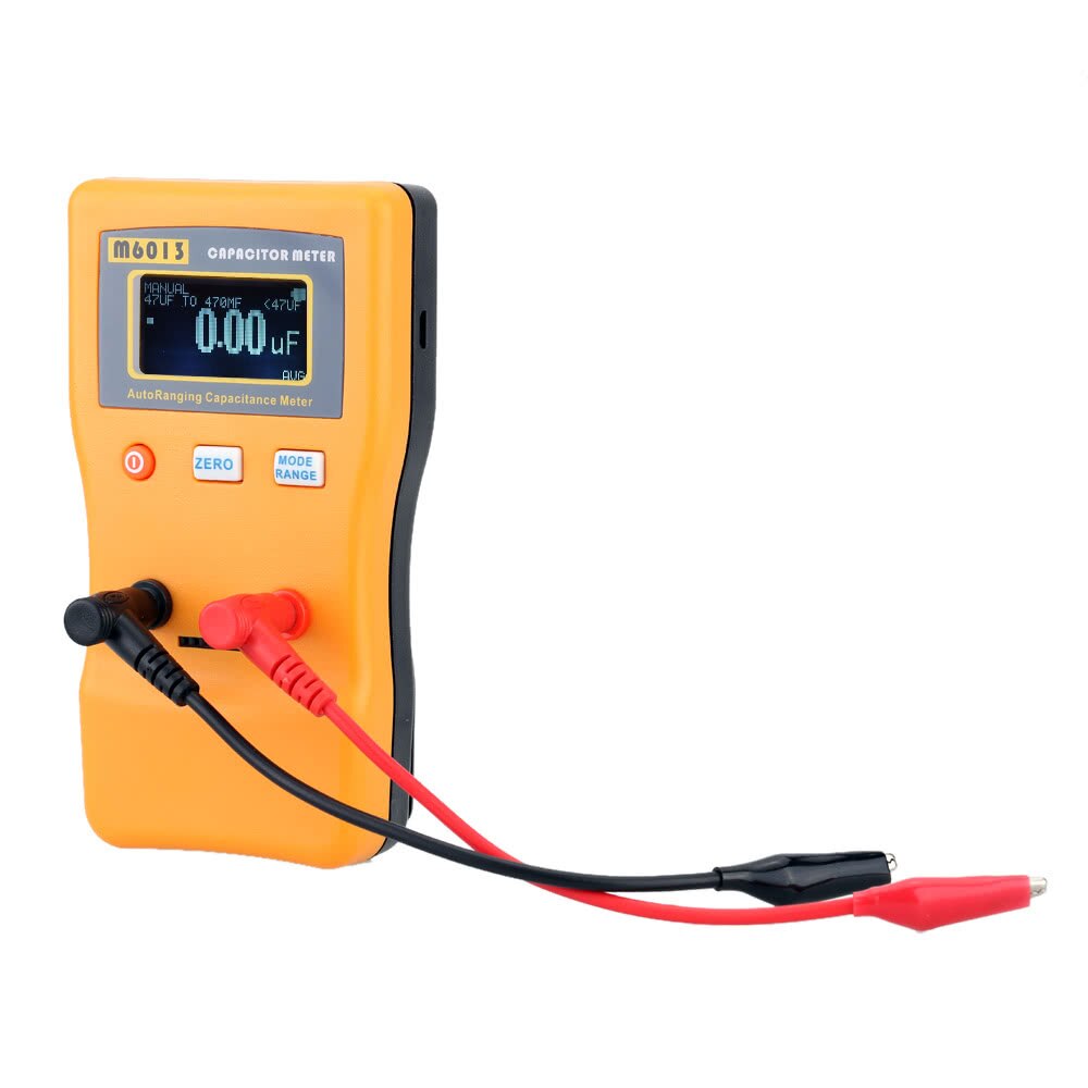 M6013 ESR Hohe Präzision Kondensator Meter Professionelle Messung Kapazität Widerstand Kondensator Schaltkreis-Tester