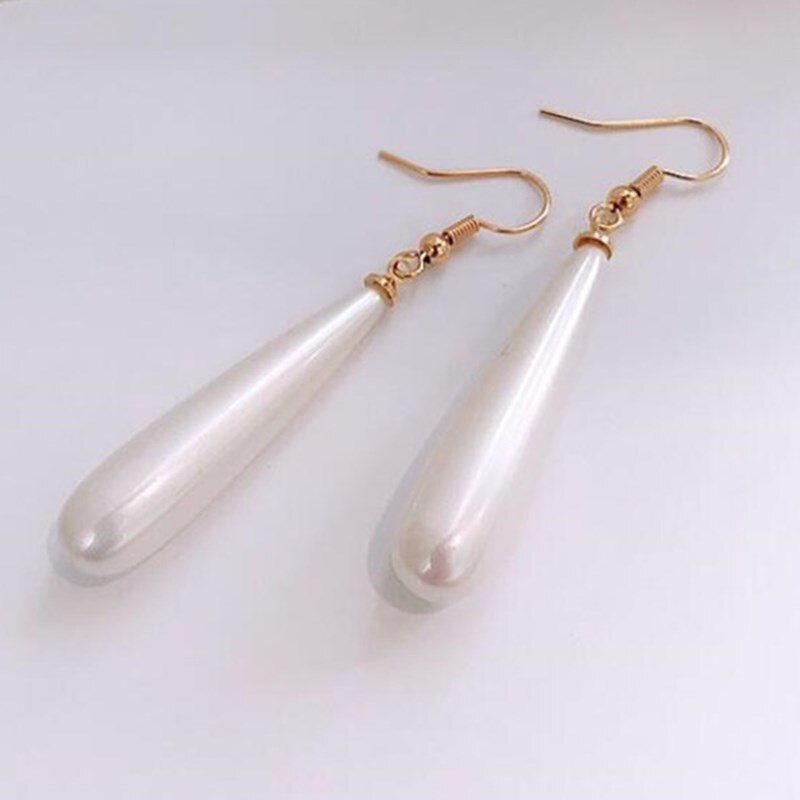 String Of Pearls Ohrstecker Mit Echten Südsee-Perlen – Weiß, Barock, 11-12 Mm, Vergoldet, Für Besondere Anlässe Zirkonia Ohrringe Gold