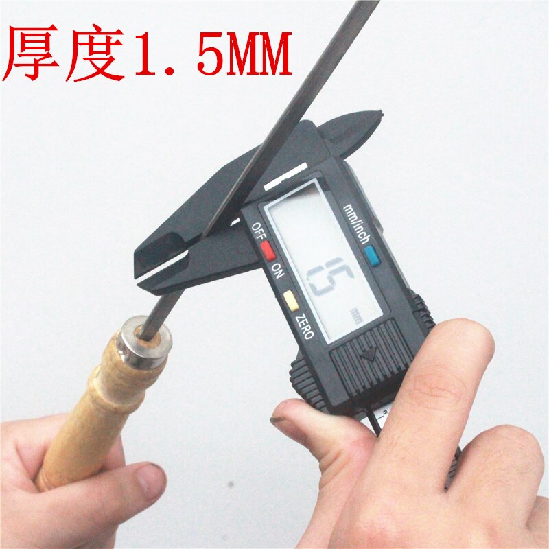 BBQ roasted 10 ps of bulk handle with a large flat plate of stainless steel flattened meat string signed very strong