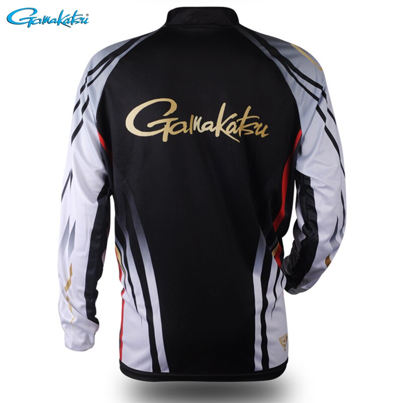 Gamakatsu Clothing Long Sleeve Fishing Clothes Outdoor Sprots Sunscreen Breathable Ultrathin Summer Anti-UV Fishing Shirt