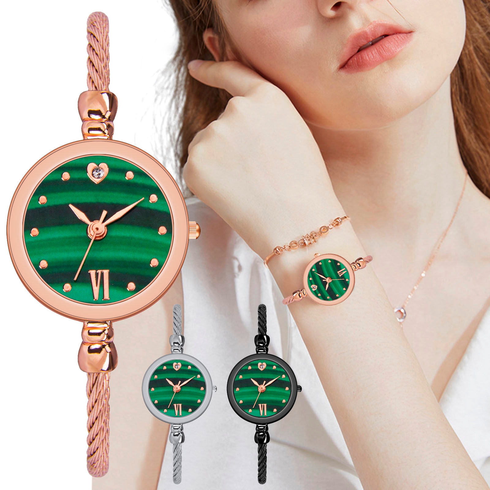 Sleek Minimalistische Mode Met Band Dial Vrouwen Quartz Horloge Horloge Mode Armband Voor Vrouwen Horloge