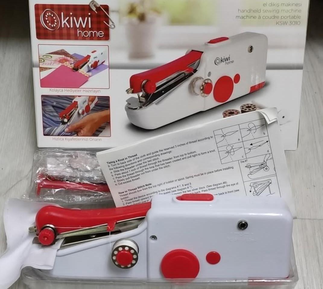 Kiwi Ksw 3010 Hand Sewing Machine Portable Easy To Use Arts Crafts &amp; Sewing DIY Apparel Sewing &amp; Work On Every Fabric