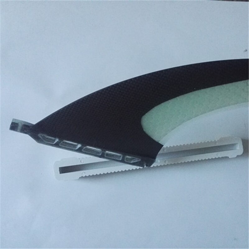srfda 8 Inch Single Surfboard Fin Honeycomb Carbon Fiberglass Steel Rudder Fin Surfing Surf Fins