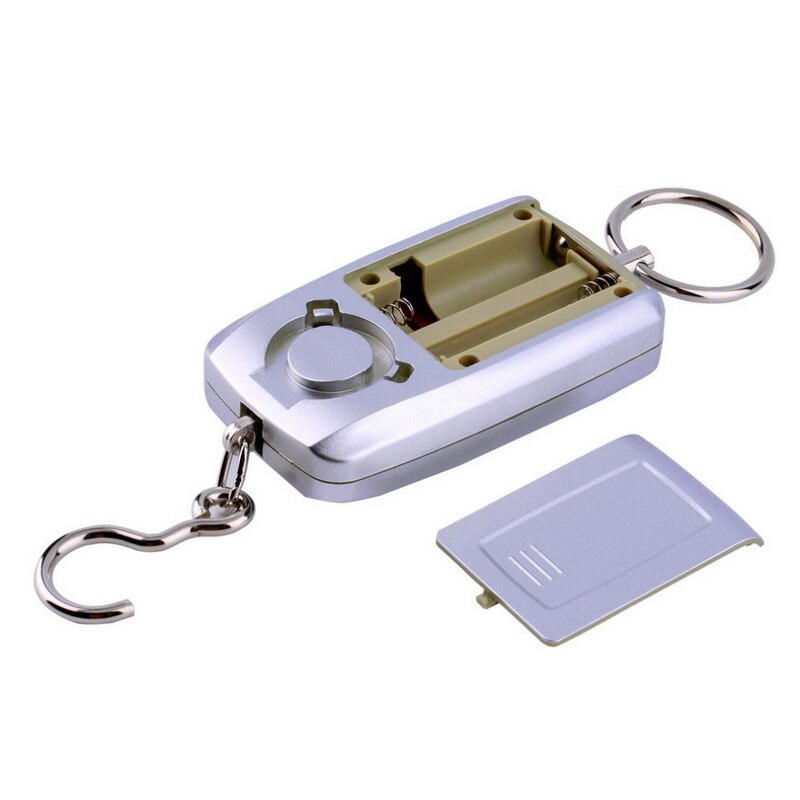 0-10Kg/5g 10-45Kg/10g Portable Mini Digital Scale Double Precision LCD Display Backlight Luggage Scale With Tape Measure