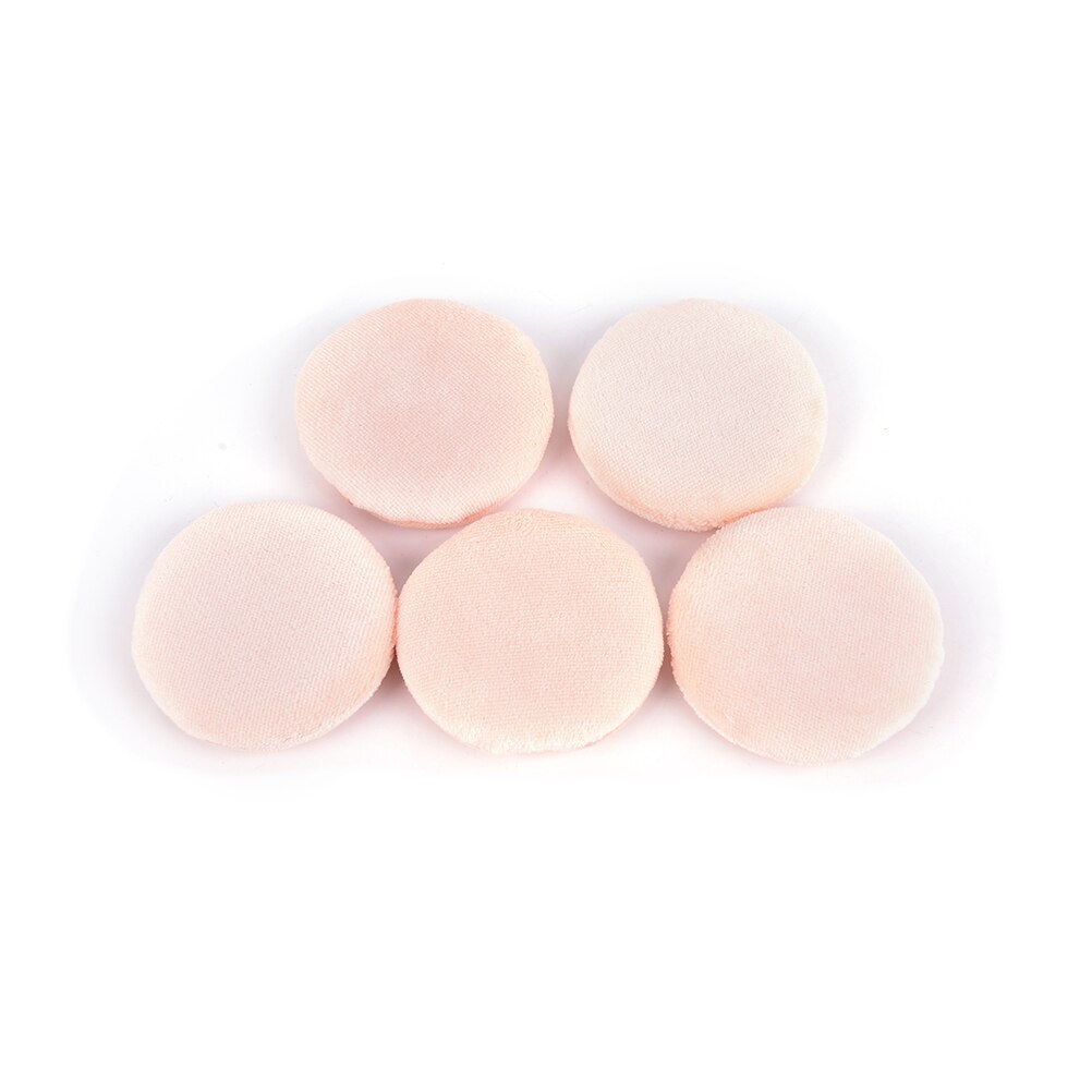 5 st puderpuff ansiktssmink svampkuddar ansiktsfoundation makeup kosmetiskt skönhetsverktyg