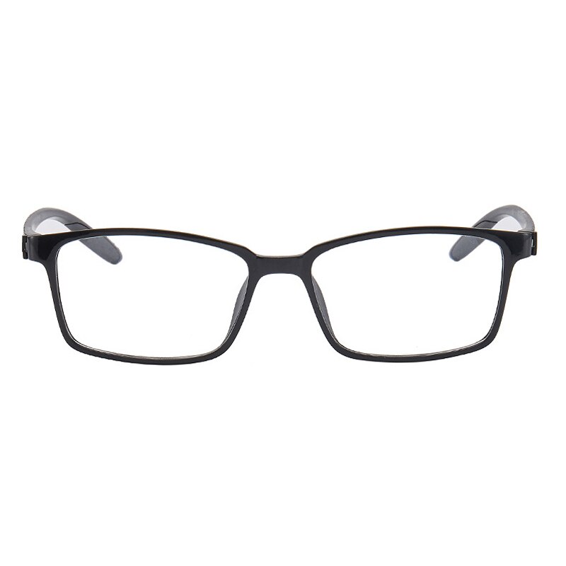 Elbru małe kwadratowe okulary do czytania Leisure Ultralight miękkie żywiczne soczewki HD okulary korekcyjne Unisex ze stopniem + 1.0 do + 3.5