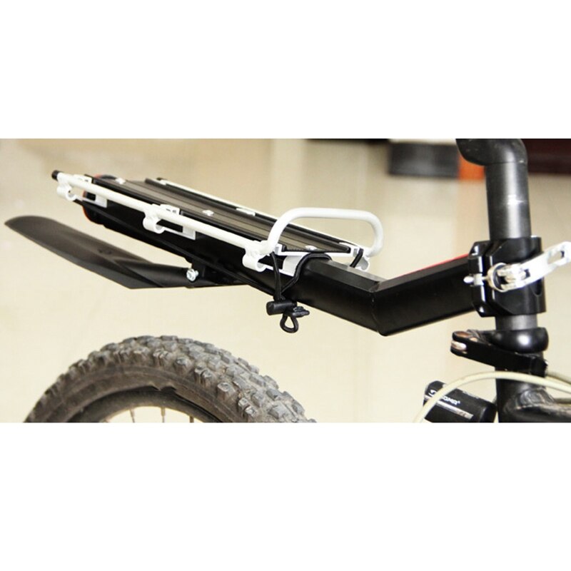 Bicycle Cargo Rear Rack Aluminum Alloy Frame Detachable Luggage Carrier Holder Stand MTB Bike Back Shelf with Fender