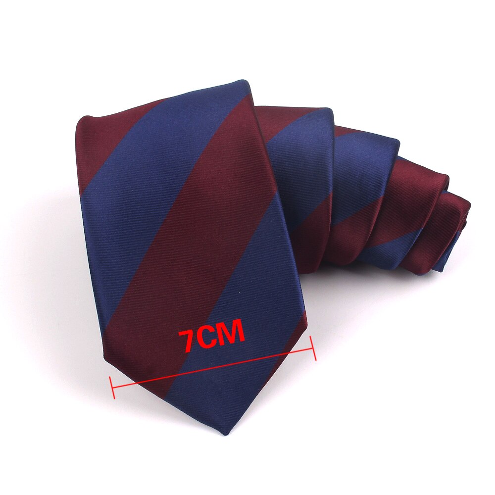 Stribede slips til mænd kvinder jacquard hals slips til jakkesæt vævet tyndt slips mand slips gravatas til bryllupsvirksomhed