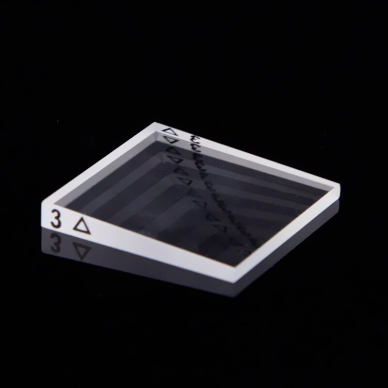 Prism 3 Degree 40mm High-precision Ophthalmic Strabismus Correction Rhomboid Prism Wedge Optical Glass Block Right-angle Prism