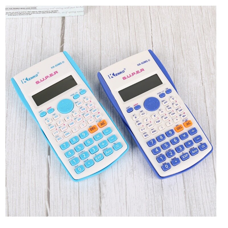 12Digit Desk Digital Scientific Calculator 240 Functions Statistics Mathematics 2Line Display 82MS For Student School Math Exam