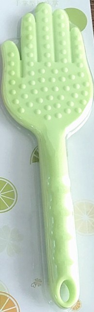 Kieselsäure Gel Meridian klopfen Platte Gesunde klopfen Palme Palme Typ Ältere Massage Fünf Finger Masaj Aletleri Masage Quiropraxia T3064XBE: Neu 300x86mm Grün