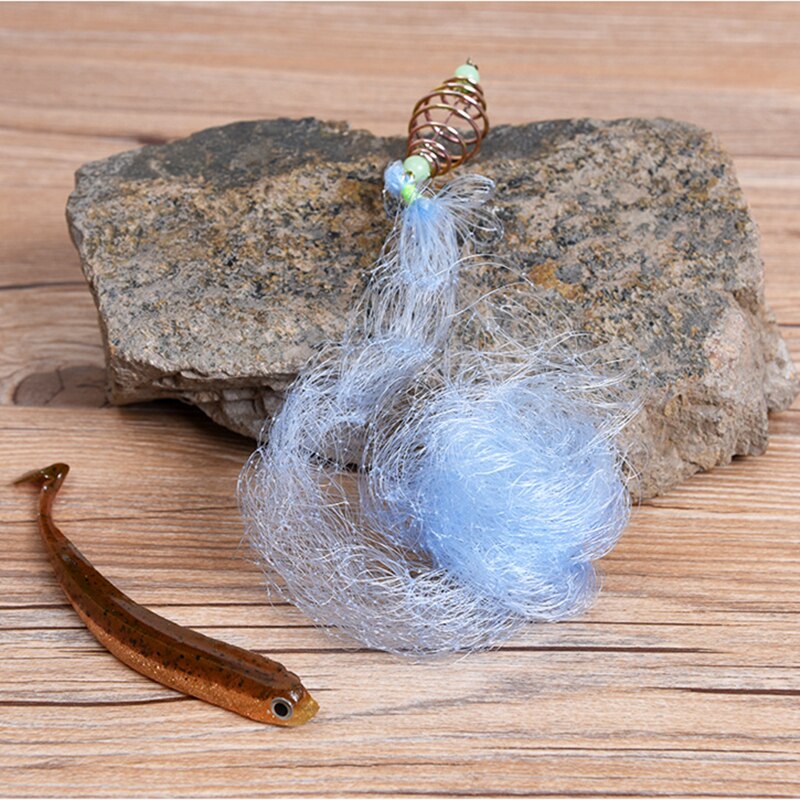 Fluorocarbone Spécial Pêche Aux Bibis – Hameçons Inox N°6 Montés Sur Nylon Fluorocarbone 25/100