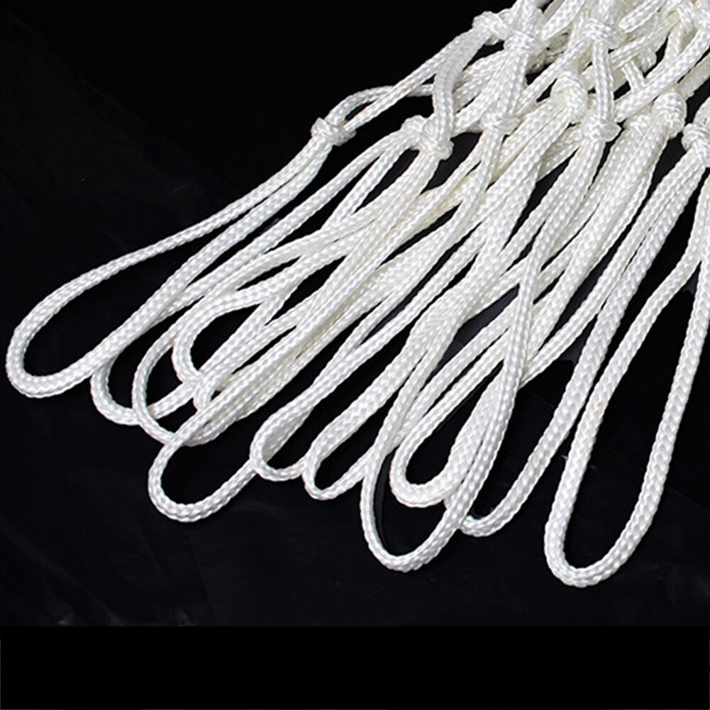 Thicken Nylon Braided Mesh Net Outdoor Basketball Rack Equipment Basketball Hoop Nylon Standard Basketball Hoop Net
