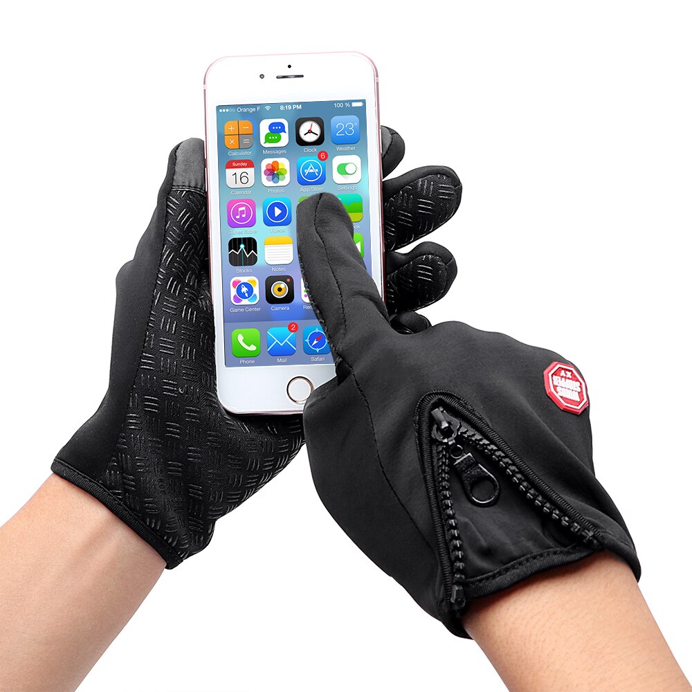 Motorhandschoenen Touch Screen Windstopper Volledige Vinger Ski Handschoenen Warm Rijden Handschoen Outdoor Sport Auto-Styling M L xl Maat