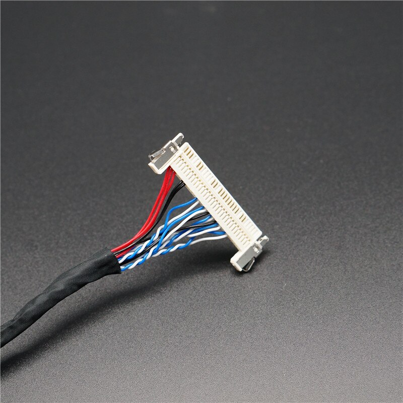 TKDMR TV/LCD/LED Screen Tester Tool 14pcs/lot Screen Lines Lcd Panel Lampara Test Cables Support 7-55 Inch LVDS Interface