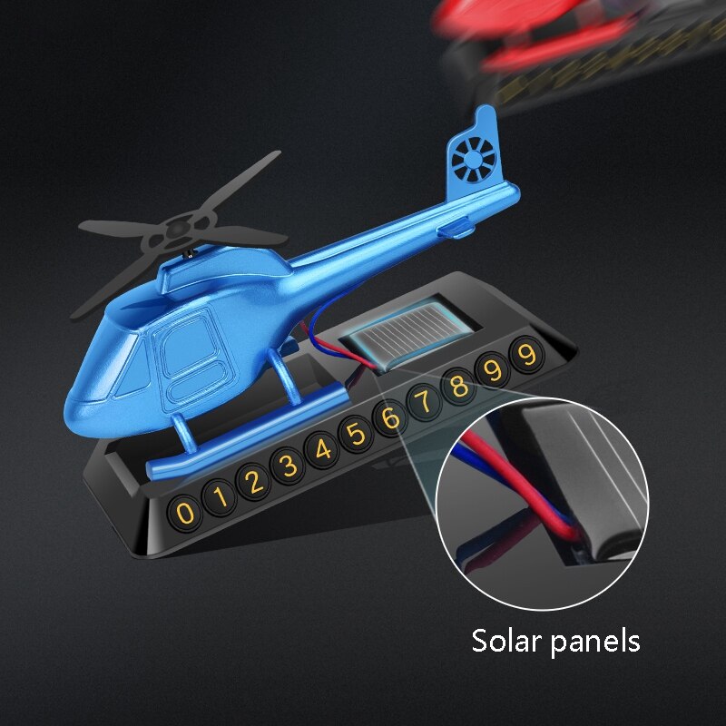 Bildekorasjoner, solbil, bilparfyme, helikopterbil, aromaterapi dekorasjon, midlertidig parkeringsskilt