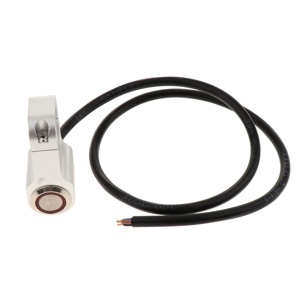 12V Motorrad ATV Lenker Scheinwerfer Schalter Nebel Stelle Licht Auf aus Lenker Schalter Wasserdicht 25mm edelstahl Schalter
