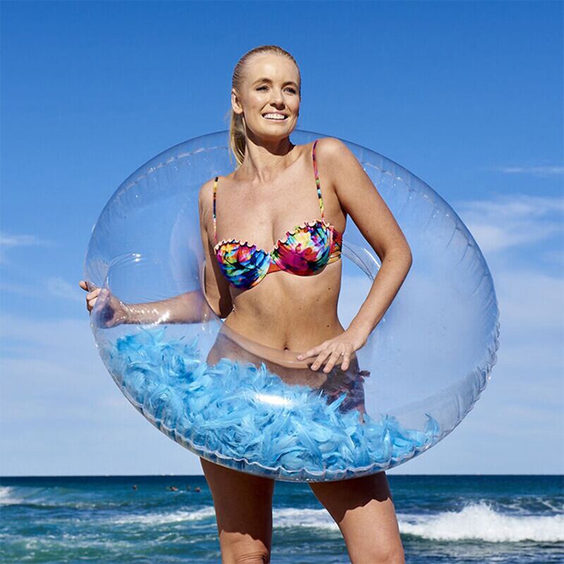Flotador inflable para piscina de 7 tamaños, anillo de goma circular, EN LA Piscina , juguetes, colchón de agua, cama de playa para adultos y niños