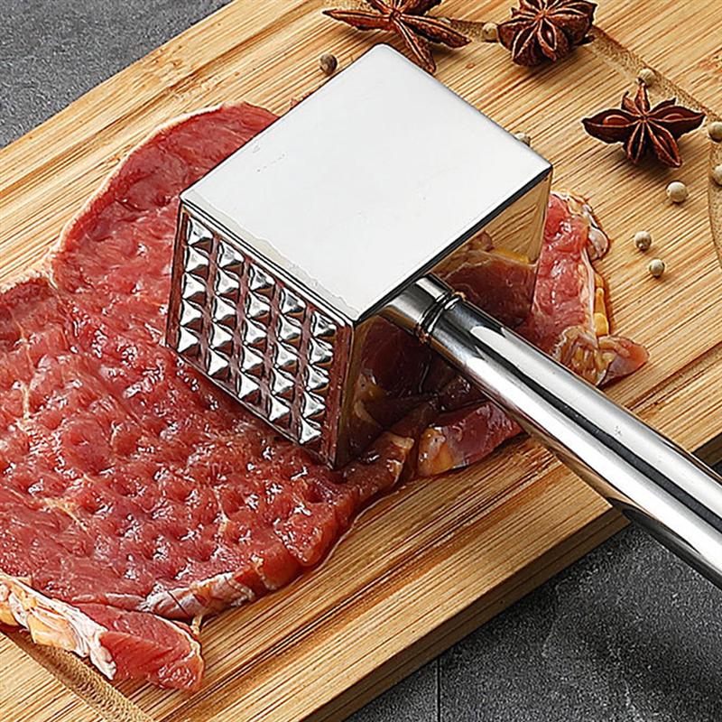 Mazo para carne duradero, mazo para carne para cocina, práctico y ergonómico, resistente, 1 unidad