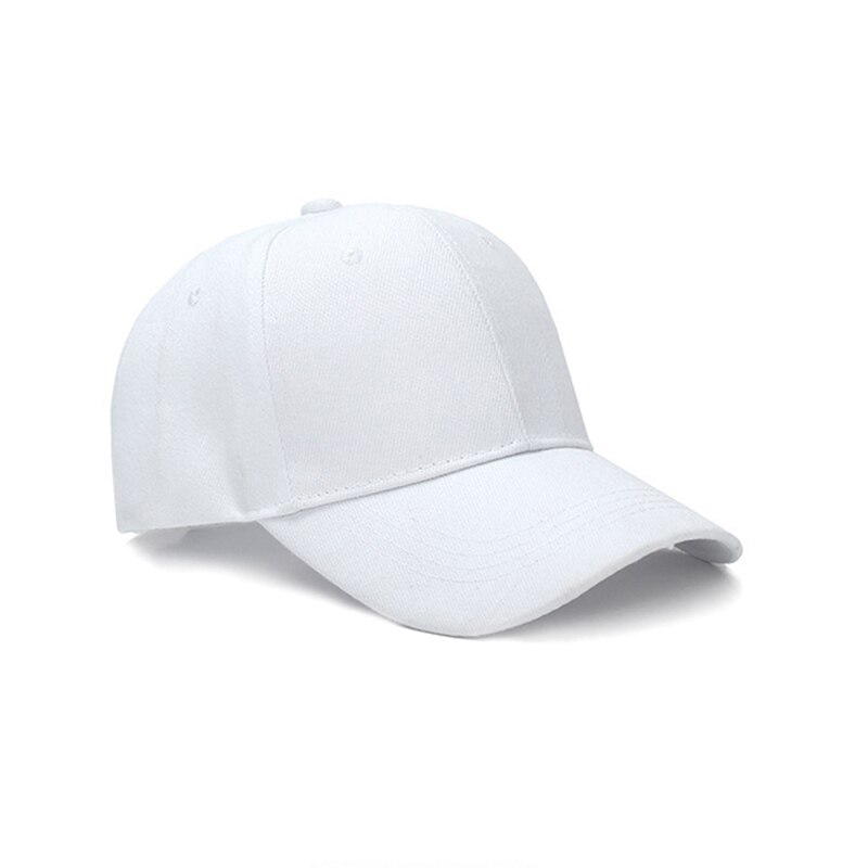 Effen Kleur Baseball Cap Vrouwen Zonneklep Caps Zomer Outdoor Verstelbare Katoen Snapback Hoeden Mannen Dad Hoed