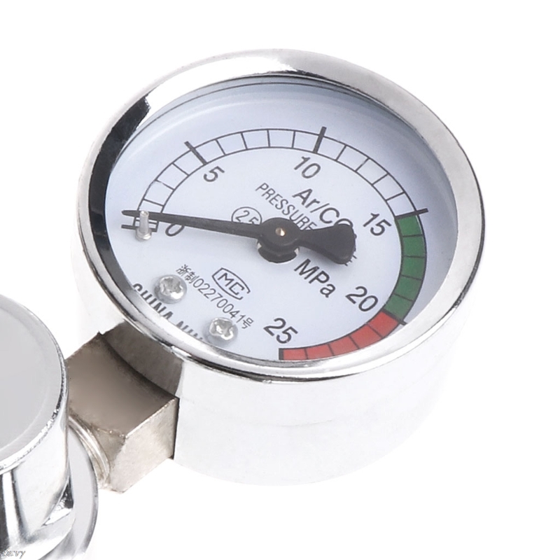 Metal Welding Gas Argon CO2 Pressure Flow Meter Regulator MIG Tig MAG Weld Gauge LS'D Tool