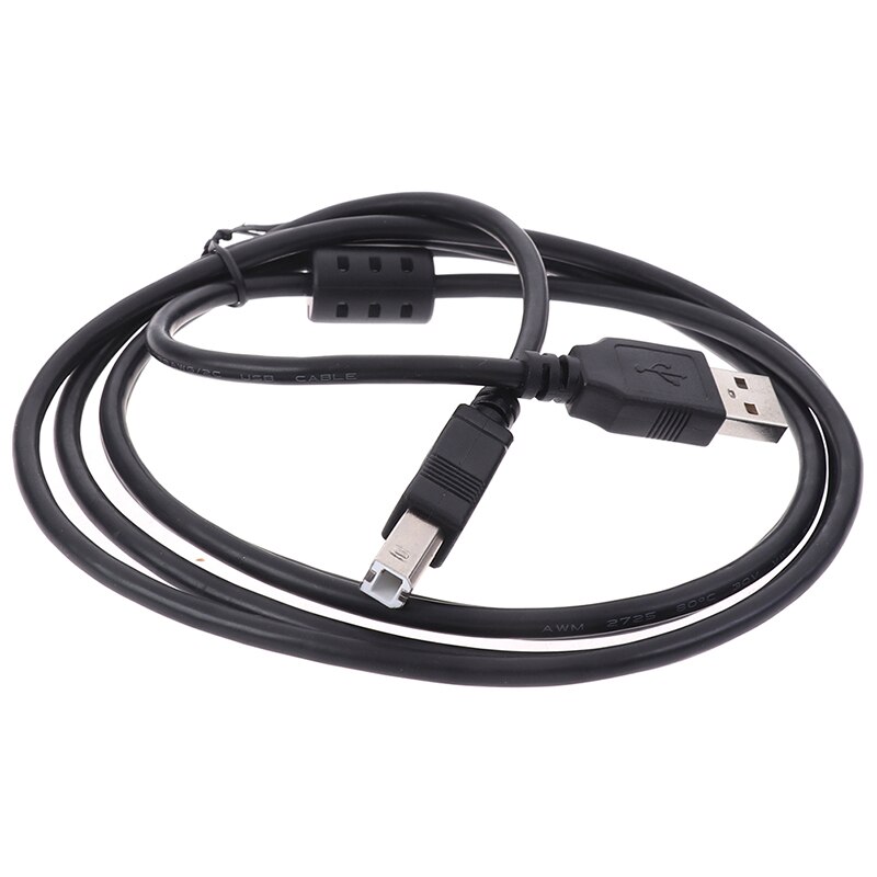 1Pc USB 2.0 Printer Cable Male To Male Cord Adapter 0.3/0.5/1/1.5/1.8M
