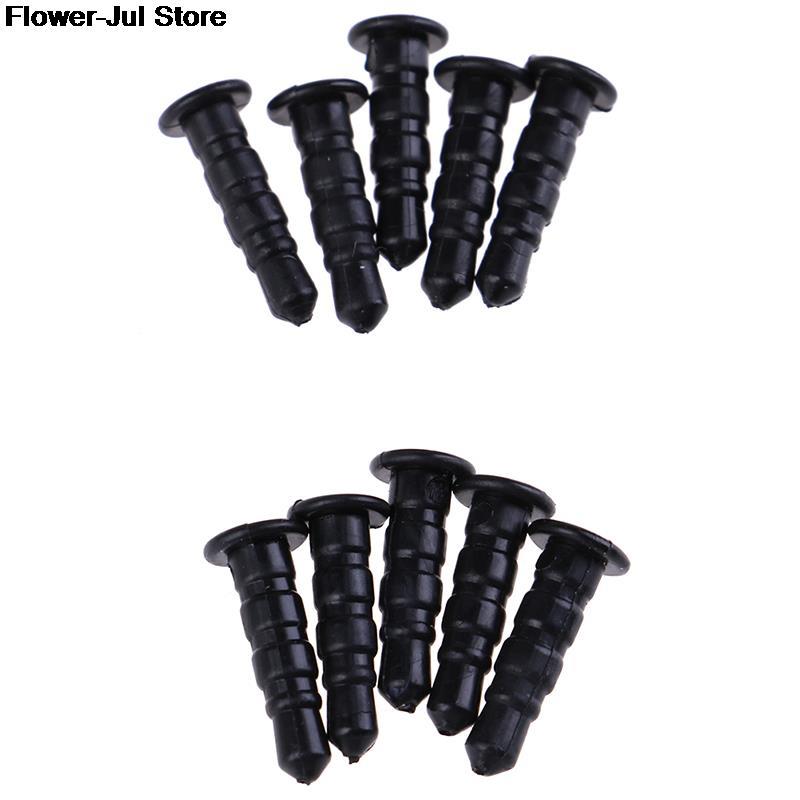 10Pcs Plastic Dust Plug 3.5Mm Koptelefoon Telefoon Accessoires Diy Telefoon Hanger Onderdelen Voor Iphone Voor Samsung Stof-plug caps