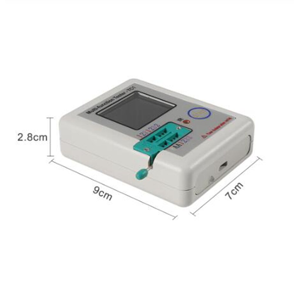 multi-function TC1 Transistor Tester TFT Diode Triode Capacitance Meter LCR ESR NPN PNP MOSFET IR Tester