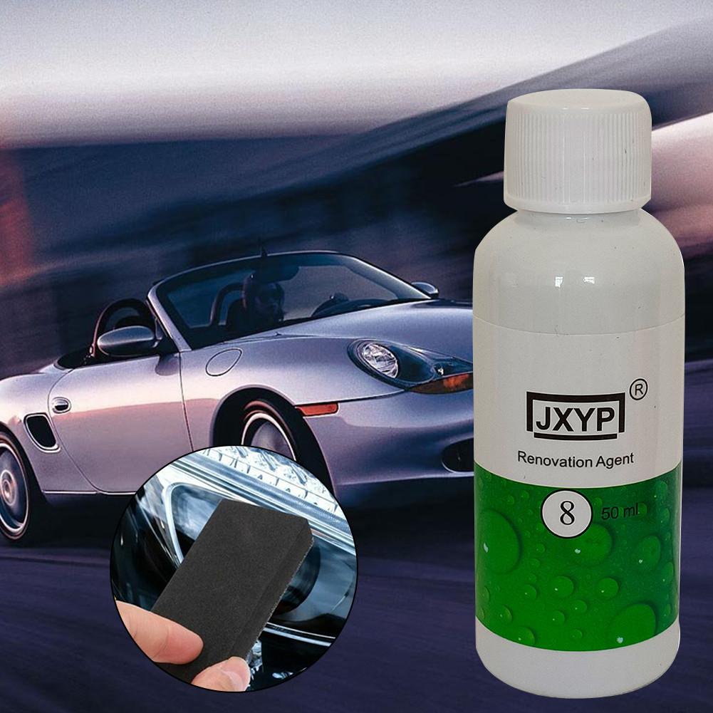 Car Headlight Lens Restorer Agent Headlight Restoration Repair Anti Oxidized Kit Headlight Polishing Cleaner Refurbishment Set