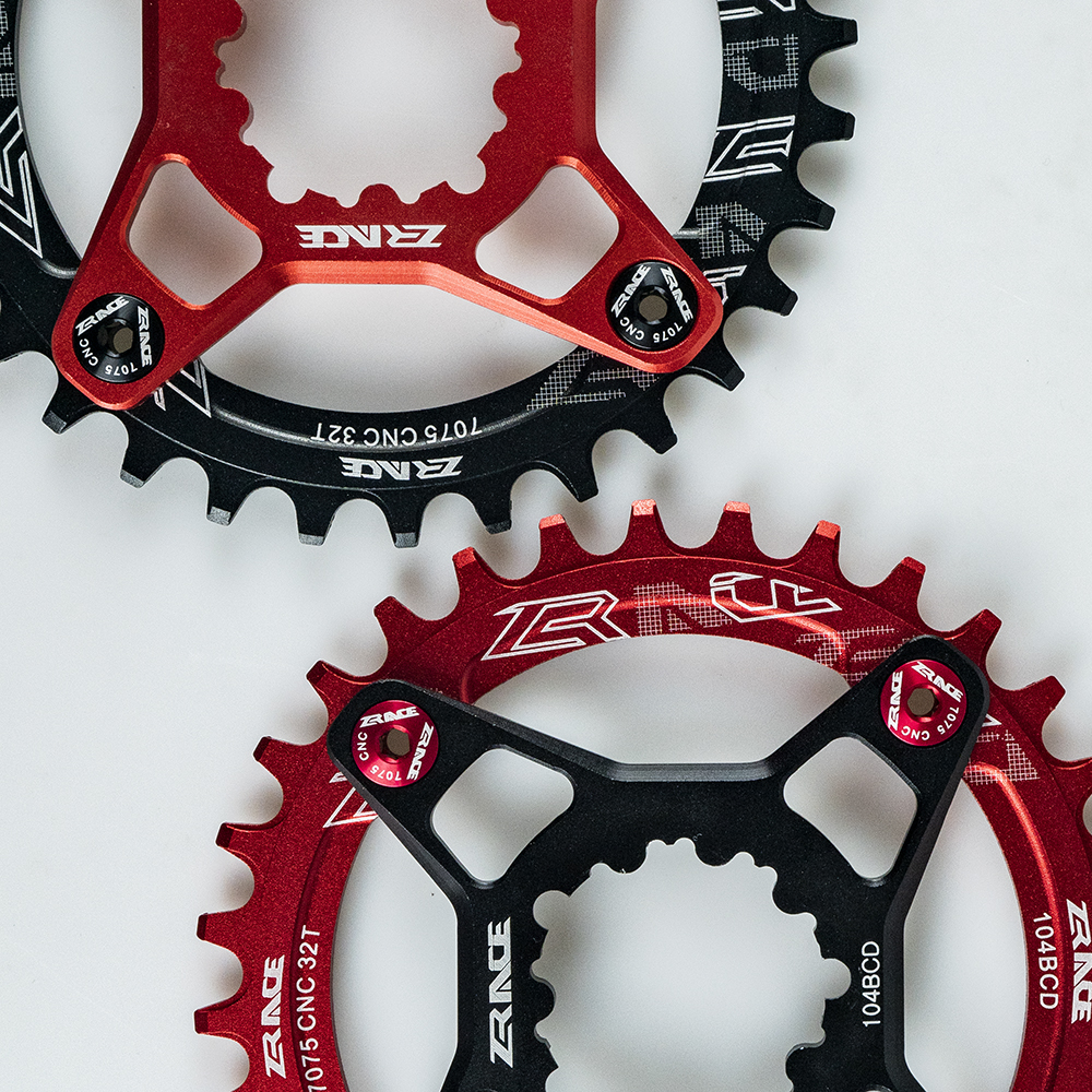 4pcs ZRACE Chainring Bolts High strength for MTB, 7075 Aluminium Crank Arm Bolt Extended Screws,CNC Crankset Bolts Mountain Bike