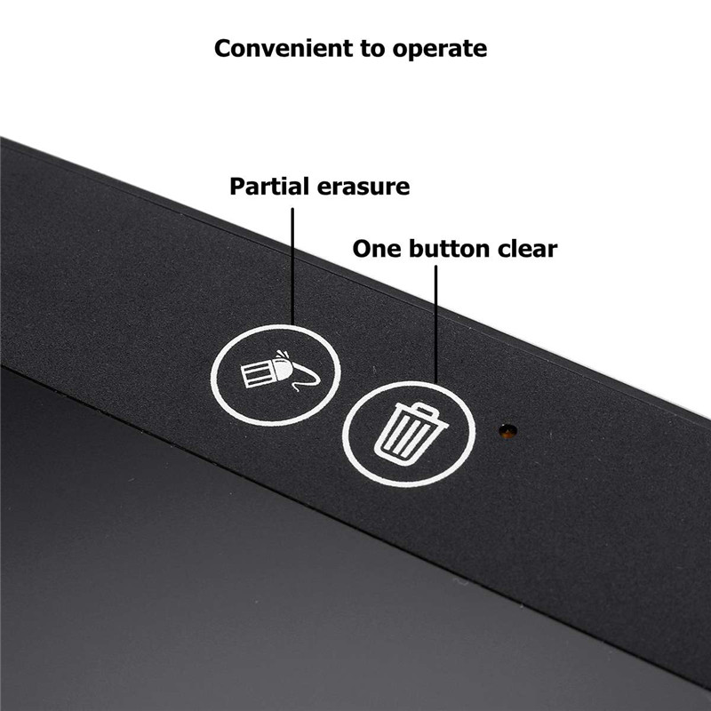 Partial Erasable Smart LCD Digital Writing Tablet 10inch Part-Erase Electronic Doodle Drawing Board With Stylus Pen Kids