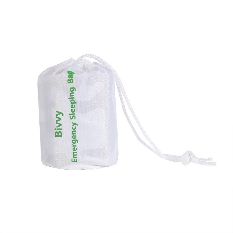 HUISDIER Gealuminiseerde Film Camouflage Emergency Dubbele Nood Slaapzak Outdoor Ehbo
