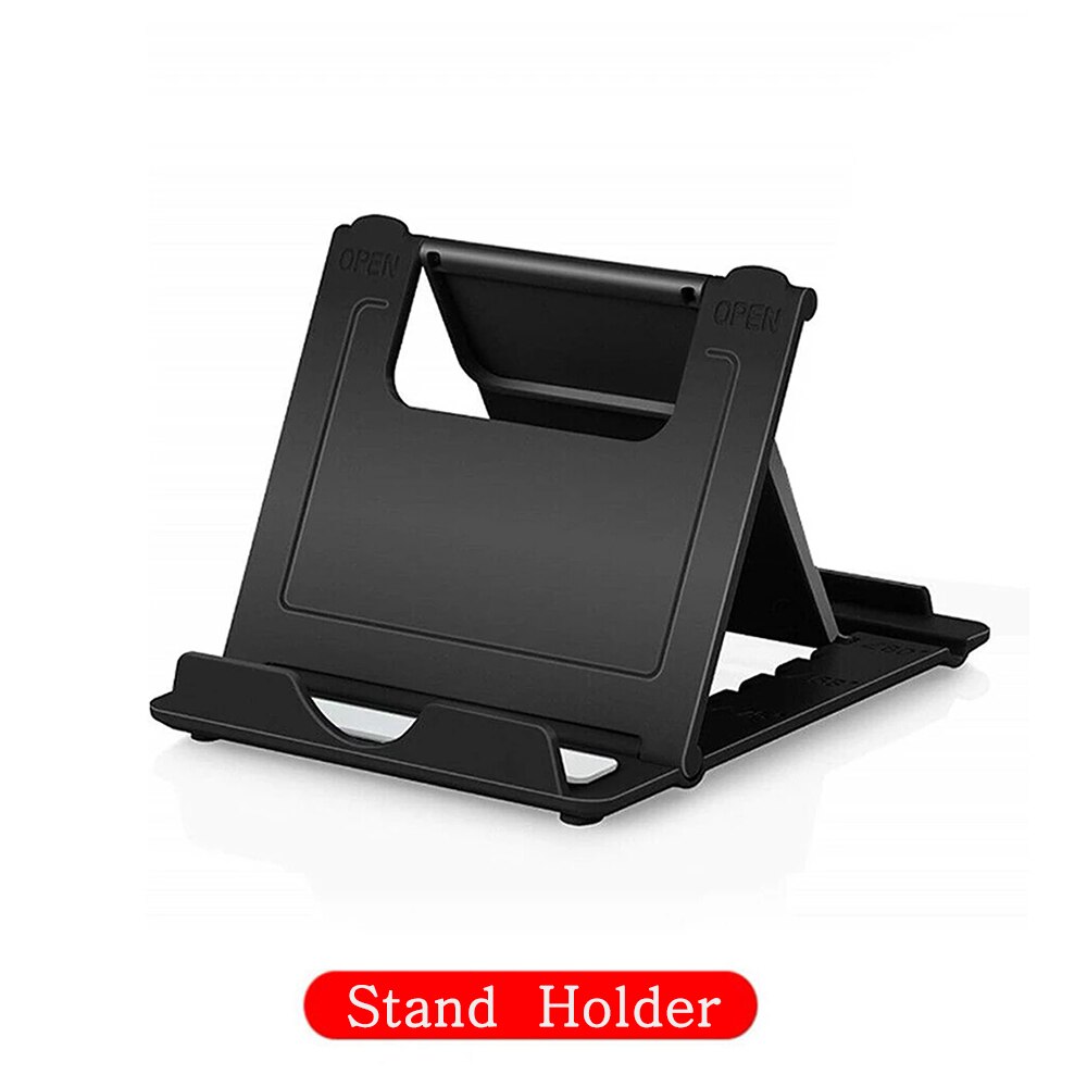 Schokbestendig Siliconen Case Voor Huawei Matepad T8 8.0 KOB2-L09 KOB2-W09 Transparant Rubber Airbag Flexibele Bumper + Gehard Glas: Stand Holder
