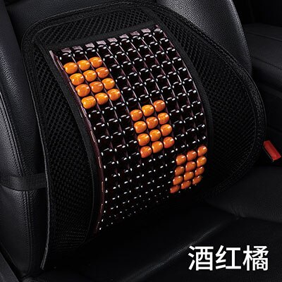 Universal- Holz Auto Zurück Unterstützung Stuhl Massage Lenden Unterstützung Taille Kissen Gittergewebe Lüften Kissen Pad Für Auto Sekretariat Heimat: B